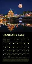 Lunar 2025 Wall Calendar