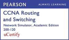 CCNA R&s 200-120 Network Simulator Academic Edition Pearson Ucertify Labs Student Access Card