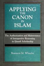 Applying Canon in Islam