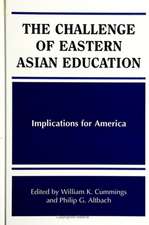 The Challenge of Eastern Asian Education