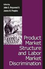 Product Market Structure and Labor Market Discrimination