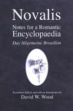 Notes for a Romantic Encyclopaedia