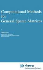 Computational Methods for General Sparse Matrices