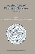 Applications of Fibonacci Numbers: Volume 4