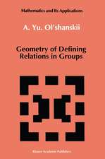 Geometry of Defining Relations in Groups