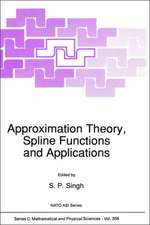 Approximation Theory, Spline Functions and Applications