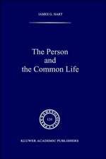 The Person and the Common Life: Studies in a Husserlian Social Ethics