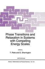 Phase Transitions and Relaxation in Systems with Competing Energy Scales