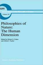 Philosophies of Nature: The Human Dimension