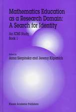 Mathematics Education as a Research Domain: A Search for Identity: An ICMI Study