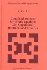 Combined Methods for Elliptic Equations with Singularities, Interfaces and Infinities