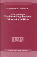 Iutam Symposium on Non-Linear Singularities in Deformation and Flow