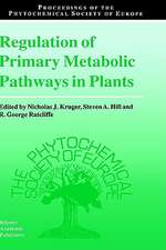 Regulation of Primary Metabolic Pathways in Plants