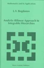 Analytic-Bilinear Approach to Integrable Hierarchies