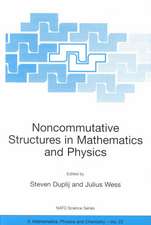 Noncommutative Structures in Mathematics and Physics