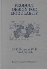 Product Design for Modularity