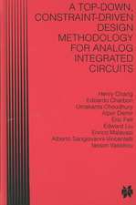 A Top-Down, Constraint-Driven Design Methodology for Analog Integrated Circuits