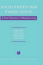 Solid Freeform Fabrication: A New Direction in Manufacturing: with Research and Applications in Thermal Laser Processing