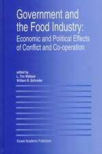 Government and the Food Industry: Economic and Political Effects of Conflict and Co-Operation