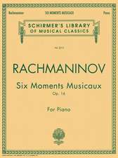 Six Moments Musicaux, Op. 16