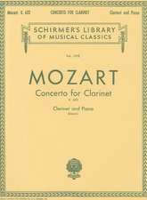 Mozart: Concerto for Clarinet, K. 622