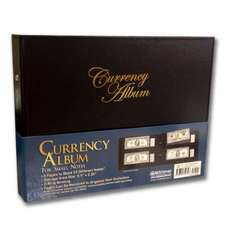 Currency Album for Small Notes