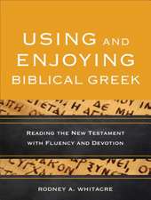 Using and Enjoying Biblical Greek – Reading the New Testament with Fluency and Devotion