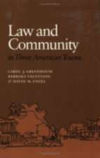 Law and Community in Three American Towns