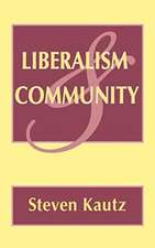 Liberalism and Community