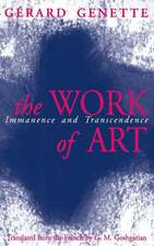 The Work of Art – Immanence and Transcendence