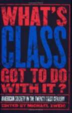 What`s Class Got to Do with It? – American Society in the Twenty–first Century