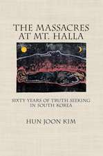 The Massacres at Mt. Halla – Sixty Years of Truth Seeking in South Korea