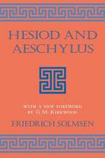 Hesiod and Aeschylus