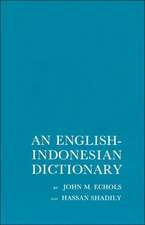 An English–Indonesian Dictionary