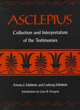 Asclepius – Collection and Interpretation of the Testimonies