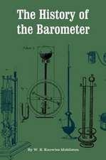 The History of the Barometer