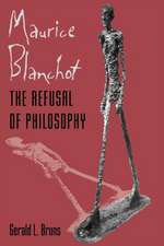 Maurice Blanchot – A Refusal of Philosophy