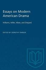 Essays on Modern American Drama