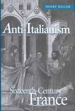 Anti Italianism in 16th Centur