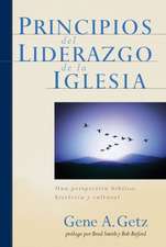 Principios del Liderazgo de la Iglesia