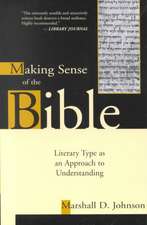 Making Sense of the Bible