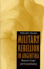 Military Rebellion in Argentina: Between Coups and Consolidation