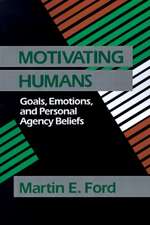 Motivating Humans: Goals, Emotions, and Personal Agency Beliefs