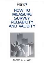 How to Measure Survey Reliability and Validity