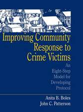 Improving Community Response to Crime Victims