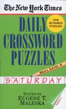 The New York Times Daily Crossword Puzzles (Saturday), Volume I