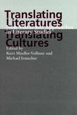 Translating Literatures, Translating Cultures: New Vistas and Approaches in Literary Studies