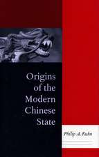 Origins of the Modern Chinese State