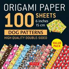 Origami Paper 100 sheets Dog Patterns 6