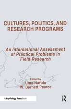 Cultures, Politics, and Research Programs: An International Assessment of Practical Problems in Field Research